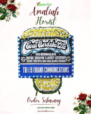 Papan Bunga Duka di Kagungan