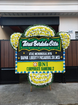 Papan Bunga Duka di Kagungan