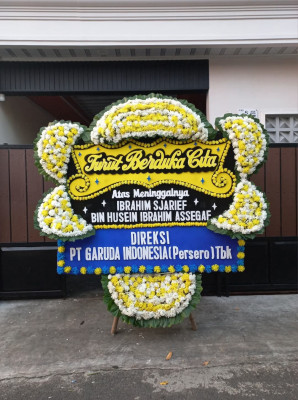 Papan Bunga Duka di Kagungan